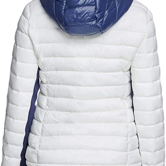 Tommy Hilfiger Women’s Packable Hooded Puffer Jacket White Medium NWT - Picture 6 of 10